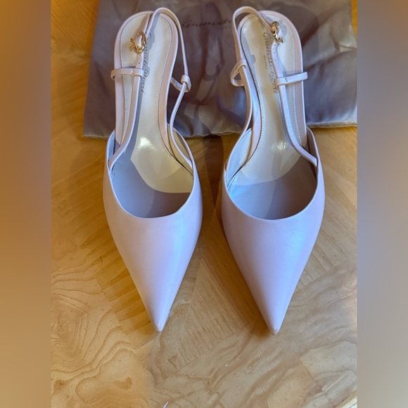 Gianvito Rossi ascent 55 sling back pump SZ 40 nude - Picture 11 of 15
